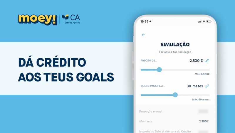 O Crédito Pessoal chegou à moey!
