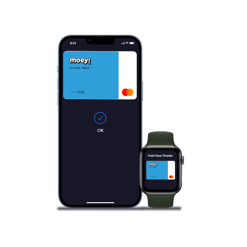 Virtual Debit Card moey!