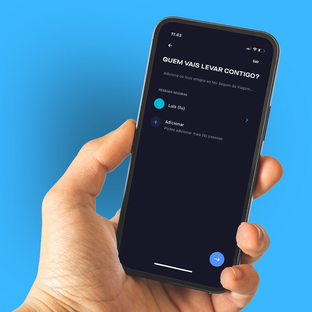 Junta amigos para o teu seguro de viagem moey!